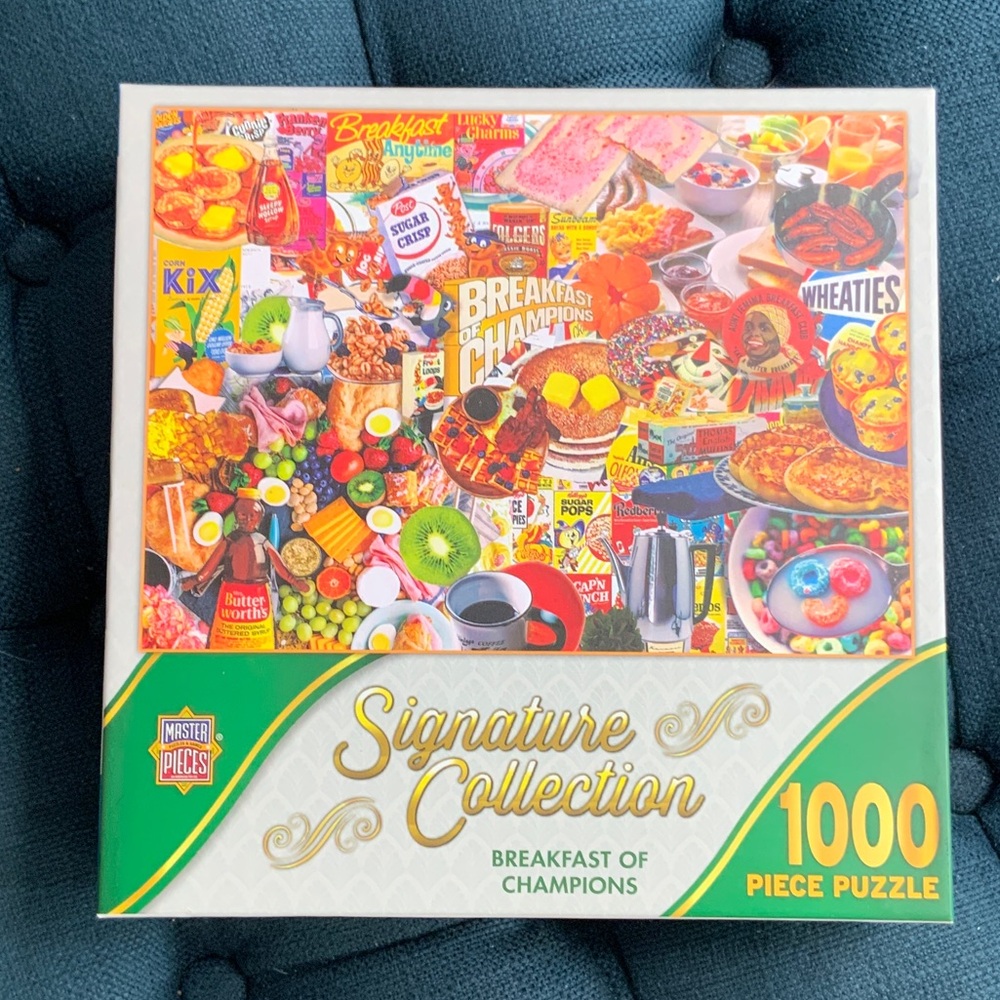 Signature Collection Breakfast of Champions 1000 Piece Puzzle
